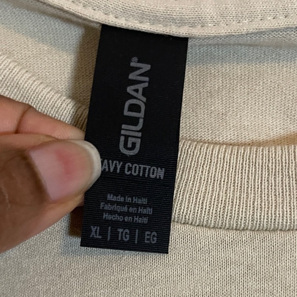 Gildan T-shirt Mens XL Sand Cool Dads Club Western Cowboy Graphic Tee Shirt - Picture 4 of 8